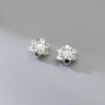 thumbnail image 2 of QQTDFG 925 Sterling Silver Small Lotus DIY Bracelet Charm Bead A2996-Gold-1 piece, 2 of 5