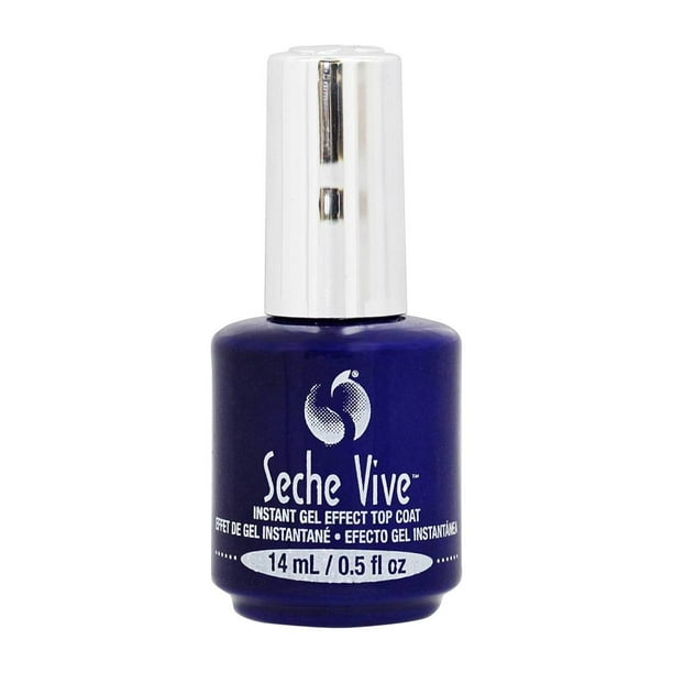 seche vite top coat gel effect