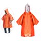 thumbnail image 5 of de Poncho-mantiene seco y cálido Camping equipo de supervivencia-Ponchos térmicos Mylar Space para cualquier actid al aire libre - Naranja doble de Doble Naranja Sunnimix Poncho de emergencia, 5 of 8