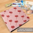 thumbnail image 5 of PU Leather Photo Album with Self-Adhesive Pages Scrapbook DIY Picture Holds 20+ Sheets Red Heart-shaped Lollipops, 5 of 9