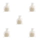 thumbnail image 3 of Bolsa de almacenamiento con cordón Monstrate para dulces joyas regalos 5Conjunto Blanco, 3 of 6