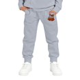thumbnail image 3 of YOUYEDIAN Halloween Sweatpants for Boys Fashion Casual Sweatpants with Pockets Funny Halloween Graphic Pants Kids Comfy Trousers (Gray, 9-10 Years), 3 of 5