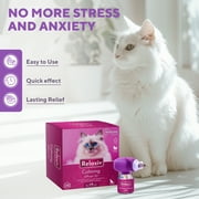 Calming Cat Diffuser Refill & Anti Anxiety Pet Products - Feline Calm Pheromones & Cats Comfort - Stress Relief Help with Pee, New Zone, Aggression, Fighting with Dogs & Behavior Control
