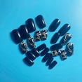 thumbnail image 3 of European And American Wear Nail Black Rose Manicure Fake Nail Patch, 3 of 5