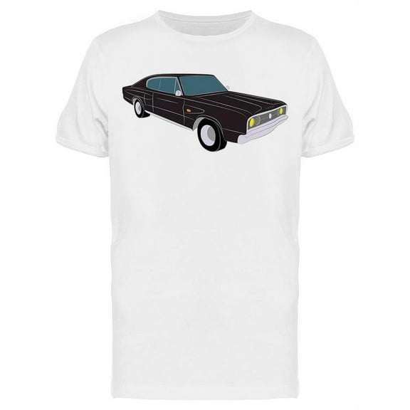 Police Retro Car T-Shirt Men -Image by Shutterstock, Male Large