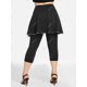 thumbnail image 4 of Pantalones Falda Recortado Metálico Talla Extra Rosegal  Pantalones de talla grande, 4 of 5