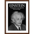 thumbnail image 2 of Art.com Einstein Art Print by Wilbur Pierce, Brown Frame Wall Art, 17" x 23", 2 of 5