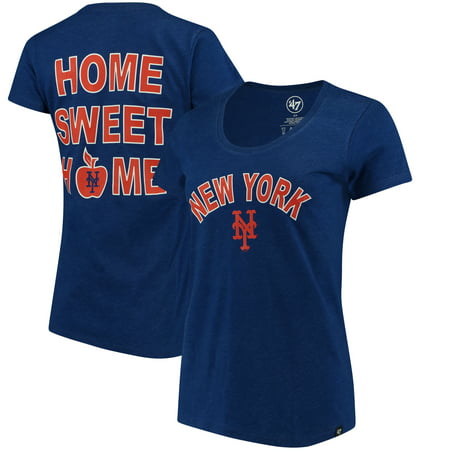 New York Mets '47 Women's Club Scoop Neck T-Shirt - (New York Best Gentlemen Club)