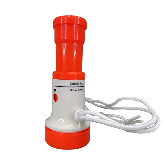Pactrade Marine Boat Horn Safety Blaster Orange ABS Plastic Float 115DB Loudness