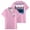 Pink, variant on Jey Uso Yeet Merch Women Men's Short Sleeve Button-up Shirts Casual T-shirt Trendy Outfits