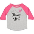 thumbnail image 3 of Inktastic Flower Girl Wedding Butterfly Girls Toddler T-Shirt, 3 of 5
