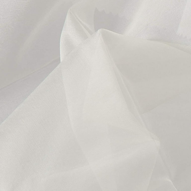 Dritz Sheer, 22 x 30, Silk Organza Press Cloth, 22 x 30-Inch, White
