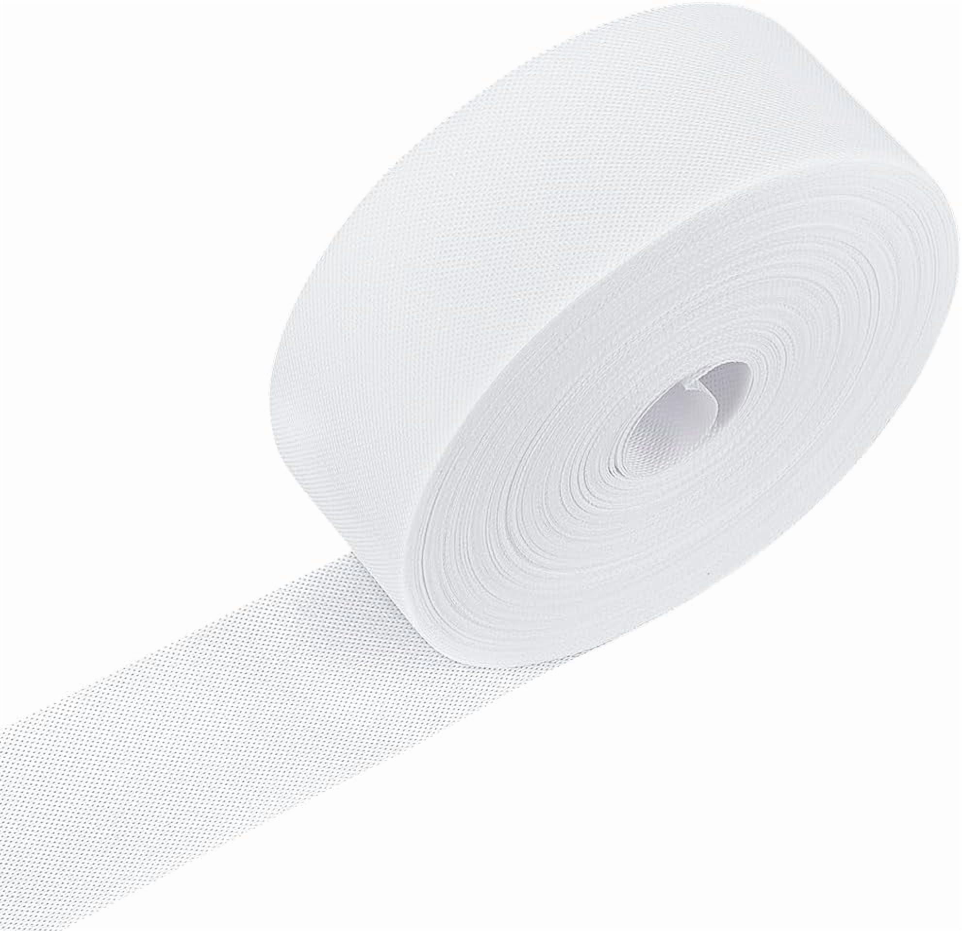 55 Yards White Curtain Tape 4 Inch Wide Non Woven Cloth Sew-in Curtain Heading Tape