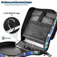 thumbnail image 4 of FORMRS Zipper Binder with Shoulder Strap 2-inch Ring 500 Sheet Capacity File Bag, Green Seaside, 4 of 5