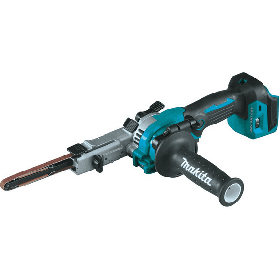 Makita 18V LXT® Lithium&hyphen;Ion Brushless Cordless 3/8" x 21" Detail Belt Sander, Tool Only