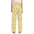 thumbnail image 3 of FORMRS Women's Pajama Pants with Pockets Soft Comfy Loungewear Sleep Bottom, Sizes S-2XL, Cute Bee Pattern, 3 of 8