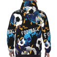 thumbnail image 7 of Wukai Football Print Men Hoodies Fleece Sweatshirts Long Sleeve Sweaters Pullover Fall Outfits Winter Clothes-Small, 7 of 7
