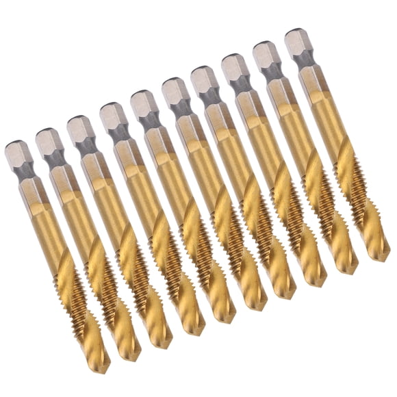 Tap Drill Bit, Screw Tap, Practical Durable HSS Corrosion Resistance Deburring Tapping Countersinking For Hole Drilling
