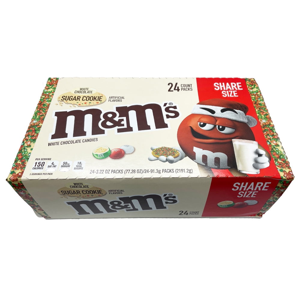 M&M'S White Chocolate Sugar Cookie Candy - 3.22oz
