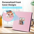 thumbnail image 3 of shiyou-Photo Albums 6x4 Inch 600 Pockets Slip In, Customizable Linen Cover 10x15cm Photo Album, Large Capacity, Slip-in Pockets, Ideal for Wedding Albums, Family Photo Books and Travel Memories, 3 of 4