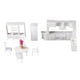 thumbnail image 4 of 1:25, de Muebles de Cocina de Moderno, Modelo para Niños, Diseños de Comedor de Bricolaje, 4 of 8
