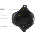 thumbnail image 2 of Eigraketly Casco de esquí moldeado integralmente deportes al aire libre monopatín cascos antivaho equipo de esquí de seguridad para hombres Ropa Deportiva, Zapatos Negro SG, 2 of 6