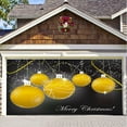 thumbnail image 2 of 70 X 157 Pulgadas. Pancarta Navideña «Feliz Navidad». Cubierta Mural Para Puerta De Garaje. Muñeco De Nieve Invernal. Papá Noel. Cubierta Grande Para Puerta Exterior. Decoración Navideña Para Interi, 2 of 2