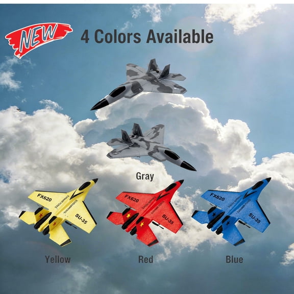 Tarmeek Remote Control Airplane Toys for Ages 8-13 Year Old Kids, 2.4G RC Planes Glider Outdoor Flying Toys for Kids and Adults, RC Aircraft Outdoor Game Toys, Kids Gift for 5 6 7 Boys and Girls