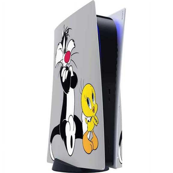 Skinit Cartoons Sylvester Tweety Bird Crossed Arms PS5 Console Skin