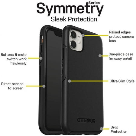OtterBox - Symmetry Series Case for Apple® iPhone® 11 - Sapphire Secret Blue