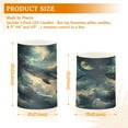 thumbnail image 6 of Yayeee Flameless Candles with Remote Flickering Battery Operated Multi Color Changing, Beige Floating Whale, 6 of 7