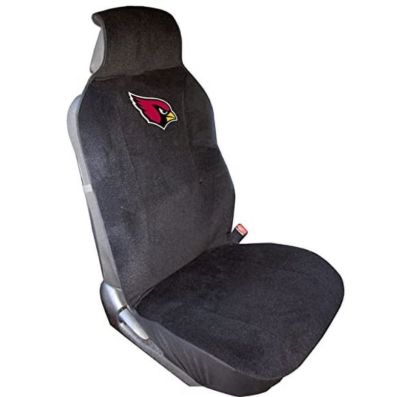 Funda de asiento de coche NFL Arizona Cardinals de Fremont Die, estándar, negro/colores del equipo