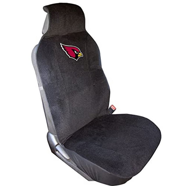 Funda de asiento de coche NFL Arizona Cardinals de Fremont Die, estándar, negro/colores del equipo