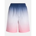 thumbnail image 5 of Athletic Works Men's and Big Men's Active Ombre Perforated Woven Performance Shorts, 7" Inseam, Sizes XS-5XL, 5 of 5