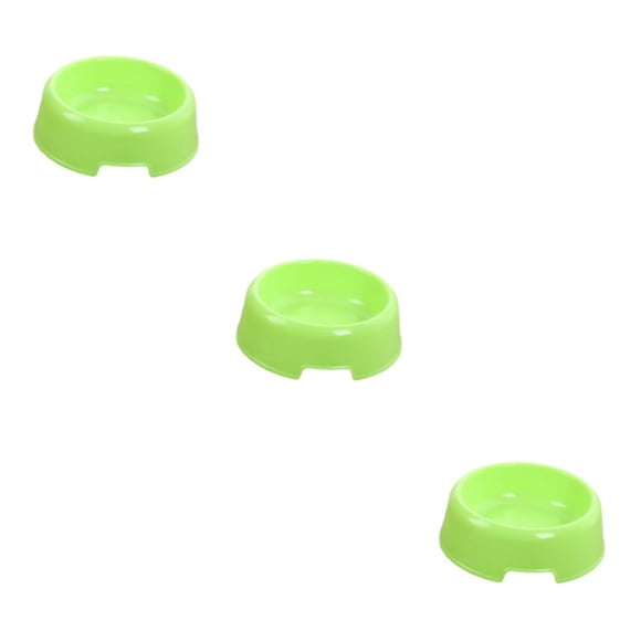 Greeniant Cuenco para perros duradero y duradero Cuencos de plástico multifuncionales y fáciles de limpiar Cuencos para perros y gatos verde Type1 NO1