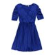 thumbnail image 1 of NY Collection Vestido de tubo cruzado de imitación para mujer, azul, mediano NY Collection Vaina, 1 of 2