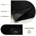 thumbnail image 2 of Black Area Rug 4x6 Washable Rug Non Slip Solid Color Farmhouse Black Large Area Rug Indoor Floor Carpet for Entryway Bedroom Kitchen Living Room Home Office Dining Room Nursery, 2 of 8