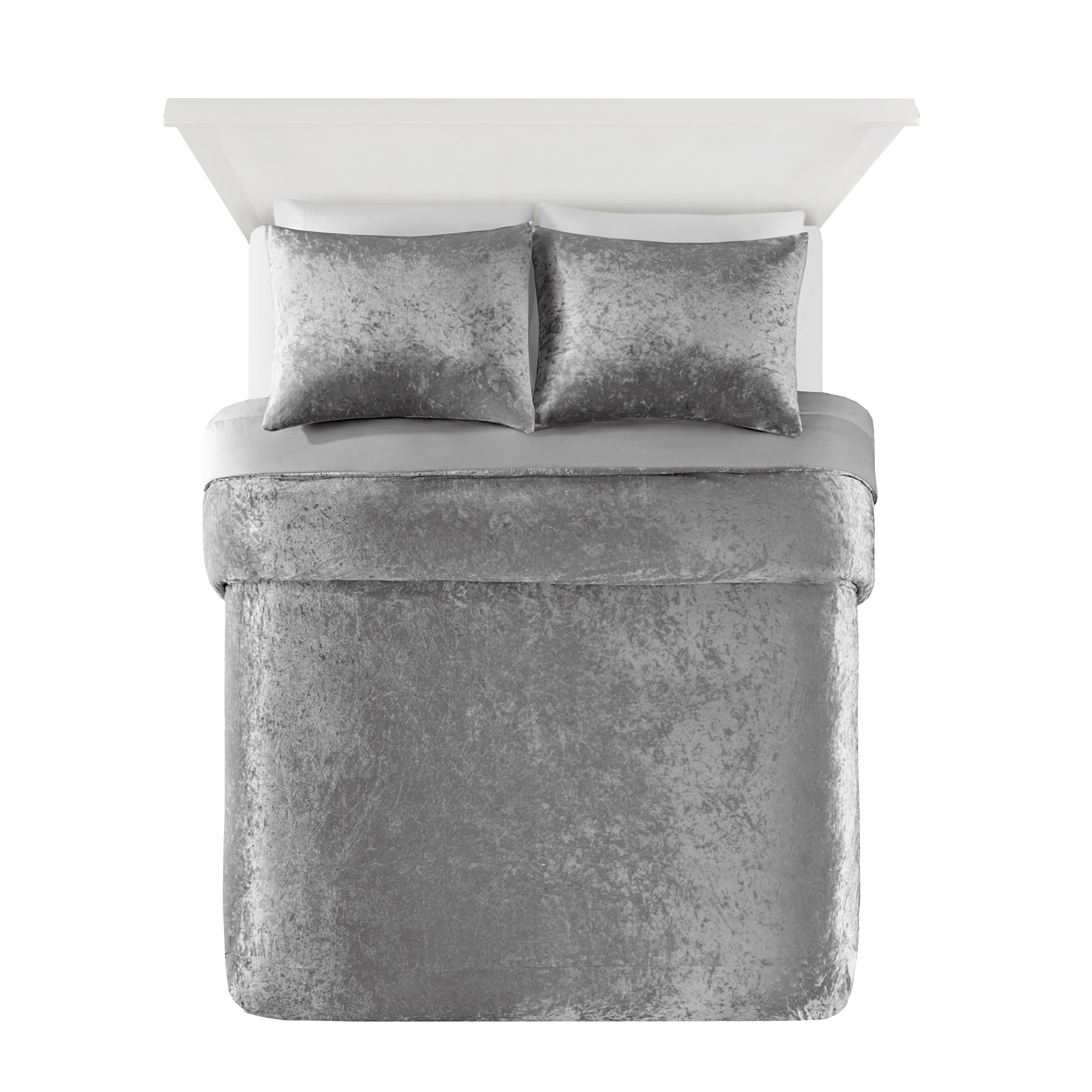 grey velvet stool the range