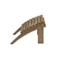 thumbnail image 3 of Teak Adirondack Outdoor Ottoman, 3 of 8