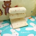 thumbnail image 4 of Almohada para bebé, algodón antivuelco, sueño infantil, previene el cojín de cabeza plana para recién nacido (amarillo), 4 of 12