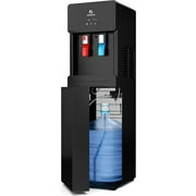 XINMEI A6SC-BLK Self Cleaning Touchless Bottom Loading Water Cooler Dispenser Hot & Cold, Child Lock, UL, Black