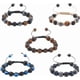 thumbnail image 1 of Pulsera de protección para hombres y mujeres: Ojo de tigre, hematita y obsidiana. Una pulsera de cuentas hecha a mano que puede traer suerte, felicidad y protección., 1 of 7