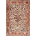 thumbnail image 1 of Ahgly Company Machine Washable Indoor Rectangle Traditional Chestnut Red Area Rugs, 7' x 9', 1 of 7