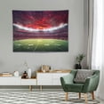 thumbnail image 2 of GOSMITH  Football Tapestry American Football Stadium Tapestry Large Soccer Turf Sports Gym Wall Hanging Morden Sport Home Decor College Fan Boys Kids Bedroom Living Room Dorm, 2 of 7