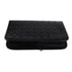 thumbnail image 1 of Estuche de cuero con 6 bolsillos para tijeras de peluquería y herramientas de peluquería Negro, 1 of 7