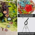 thumbnail image 5 of ADruer Charming Wind Chimes Hummingbird feeders for Outdoors Hanging ant and Bee Proof, Window Bird feeders for Viewing, Perfect Garden Decor for Outside (A), 5 of 7
