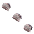 thumbnail image 2 of Tuque Style Bohème Hijab Imprimé Floral Turban Protection des Oreilles Bonnet Bleu Ensemble de 3, 2 of 6