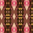 thumbnail image 1 of Ahgly Tapis d'Intérieur Lavable en Machine Carré Rouge Safran, 6 Pieds Carré, 1 of 7