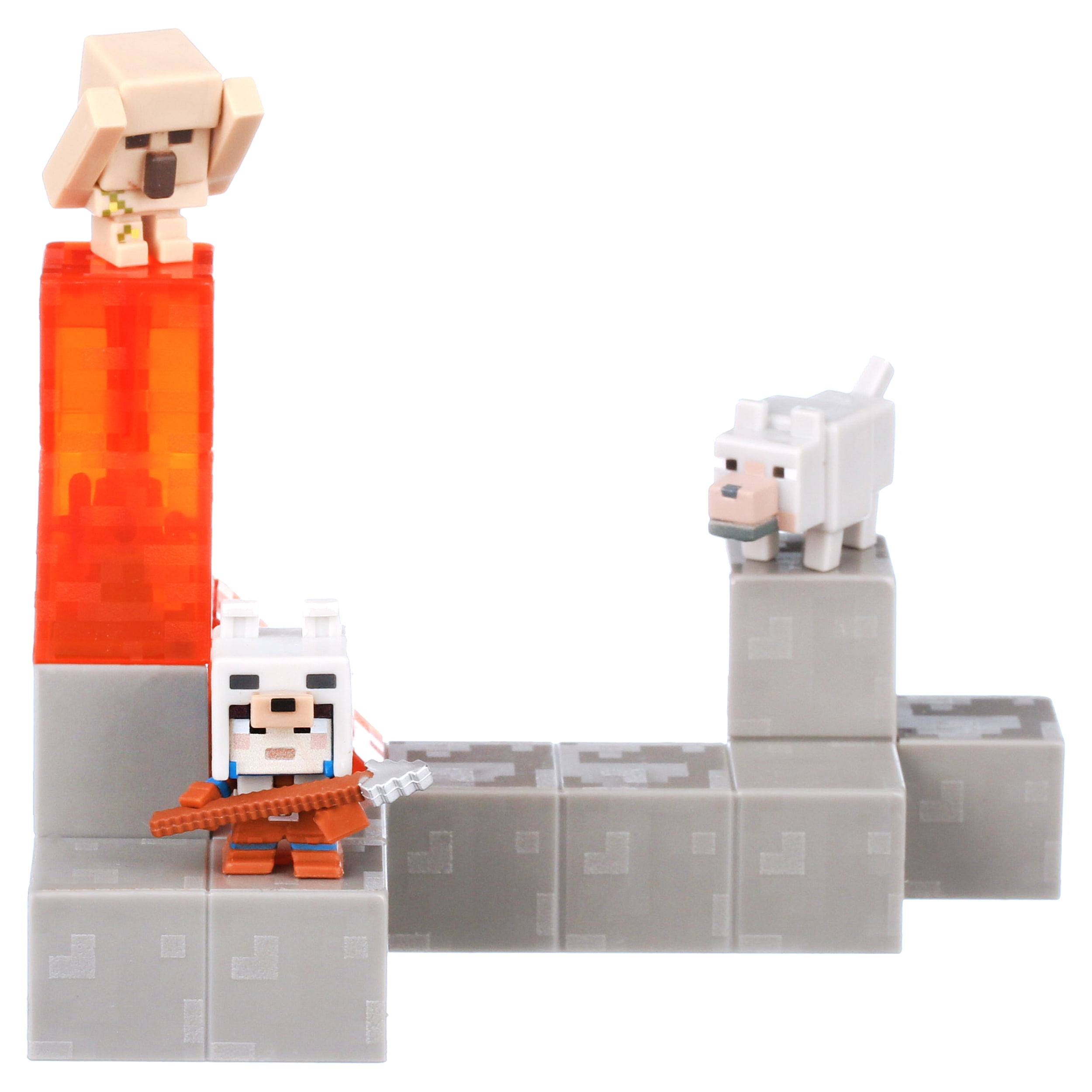 Minecraft Dungeons Redstone Monstrosity Mangle Complete Battle Set With Mini Figures Walmart Com Walmart Com