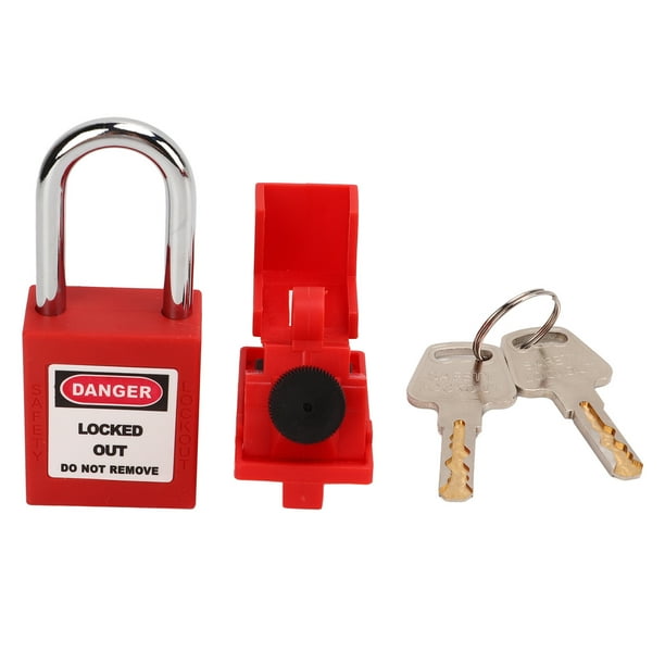 Safety Padlock,Clamp Type Circuit Breaker Power Switch Padlock Breaker